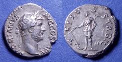 Ancient Coins - Roman Empire, Hadrian 117-138, Silver Denarius