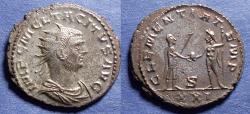 Ancient Coins - Roman Empire, Tacitus 275-6, Silvered bronze Antoninianus