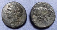 Ancient Coins - Ionia, Magnesia 350-190 BC, Bronze AE13