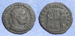 Ancient Coins - Roman Empire, Galerius (as Caesar) 296-305, Bronze Radiate