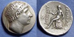 Ancient Coins - Seleucid Kingdom, Antiochos I 281-261 BC, Silver Tetradrachm