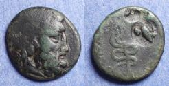 Ancient Coins - Mysia, Pergamon 200-133 BC, Bronze AE17