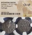Ancient Coins - Byzantine Empire, Justinian I 527-565, Siliqua
