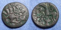 Ancient Coins - Celtic Gaul, Ambiani 1st Century BC, Bronze AE15