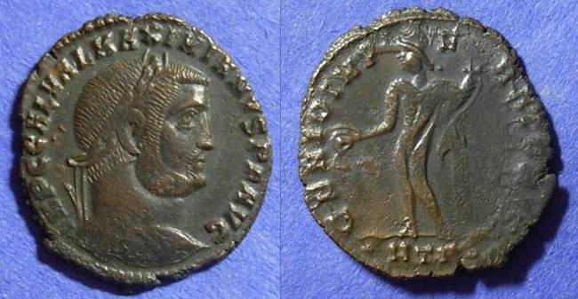 Ancient Coins - Roman Empire – Galerius (Augustus) 305-311 – Follis