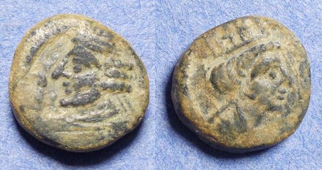 Ancient Coins - Parthian Kingdom, Pakoros II 78-105, Bronze Di-Chalkous