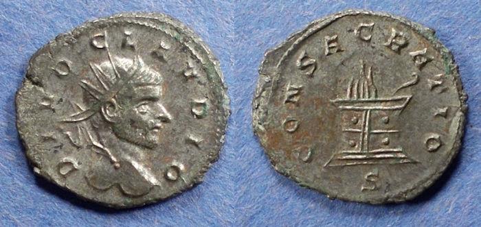 Ancient Coins - Roman Empire, Divo Claudius II d. 270, Antoninianus