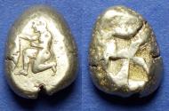 Ancient Coins - Mysia, Kyzikos 550-450 BC, Electrum Stater