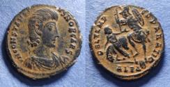 Ancient Coins - Roman Empire, Constantius Gallus 351-5, Bronze Half Centenionalis