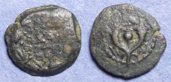 Ancient Coins - Judaea, John Hyrcanus II 67/63-40 BC, Bronze Prutah