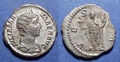 Ancient Coins - Roman Empire, Julia Mamaea 222-235, Silver Denarius