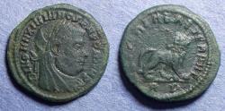 Ancient Coins - Roman Empire, Divo Maximianus d.310, Bronze Half Follis