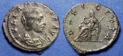 Ancient Coins - Roman Empire, Julia Maesa 218-223, Silver Denarius