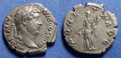 Ancient Coins - Roman Empire, Hadrian 117-138, Silver Denarius