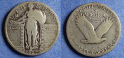 Us Coins - United States,  1927S,  Standing Liberty Quarter