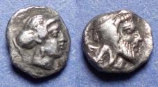 Ancient Coins - Cilicia, Uncertain city Circa 350 BC, Silver Obol