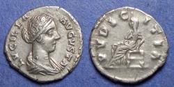 Ancient Coins - Roman Empire, Lucilla 164-182, Silver Denarius