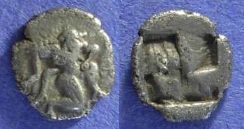 Ancient Coins - Thasos – Island off Thrace: 510-480BC Trihemiobol
