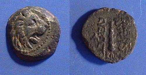 Ancient Coins - Seleucid Kingdom - Antiochos VII 138-129BC  AE-15