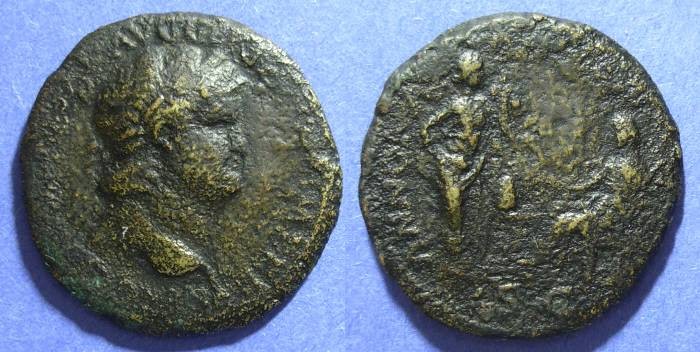 Ancient Coins - Roman Empire, Nero 54-68 AD, Sestertius