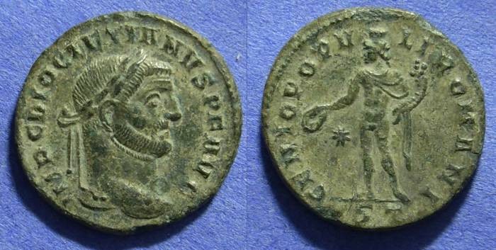 Ancient Coins - Diocletian 284-305 – Follis