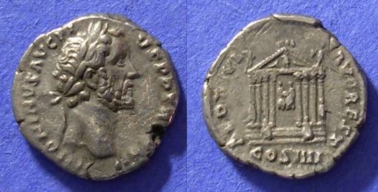 Ancient Coins - Antoninus Pius 138-161AD Denarius