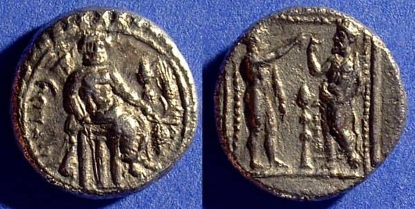 Ancient Coins - Datames - Satrap in Cilicia and Cappadocia - 378-362BC  Stater - Tarsos Cilicia