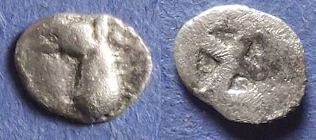Ancient Coins - Mende, Macedonia 480-460 BC, Tritartemorion