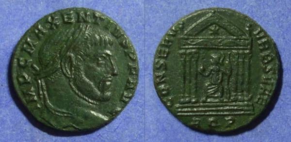 Ancient Coins - Maxentius 306-312AD Follis