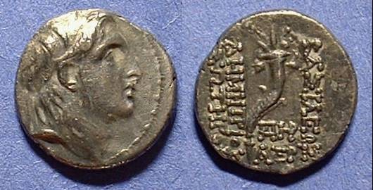 Ancient Coins - Seleucid Kingdom - Demetrios I 162-150 BC Drachm