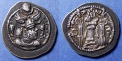 Ancient Coins - Sassanian Kingdom, Peroz 459-484, Silver Drachm