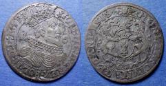 World Coins - Poland, Sigismund III 1625, Silver Ort (18 Grosz)