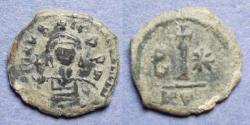 Ancient Coins - Byzantine Empire, Maurice Tiberius 582-602, Decanummium