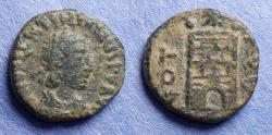Ancient Coins - Roman Empire, Valentinian III 425-455, Bronze AE4