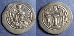 Ancient Coins - Sassanian Kingdom, Yazdgard I 399-420, Silver Drachm