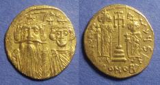 Ancient Coins - Byzantine Empire, Constans II 641-668, Gold Solidus