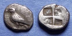 Ancient Coins - Troas, Abydus Circa 480 BC, Silver Diobol
