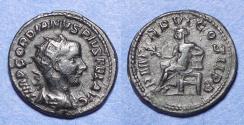 Ancient Coins - Roman Empire, Gordian III 238-244, Bronze Antoninianus (Limes)