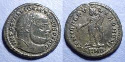 Ancient Coins - Roman Empire, Diocletian 284-305, Bronze Follis