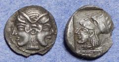 Ancient Coins - Mysia, Lampsakos 500-450 BC, Silver Obol