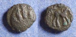 Ancient Coins - Celtic Gaul, Remi Circa 75 BC, Debased 1/4 Stater