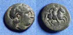 Ancient Coins - Ionia, Kolophon 330-285 BC, Bronze AE17