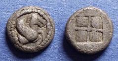 Ancient Coins - Macedonia, Argilos Circa 480 BC, Silver Obol