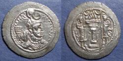 Ancient Coins - Sassanian Kingdom, Yazdgard I 399-420, Silver Drachm