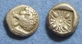 Ancient Coins - Miletos, Ionia Circa 500 BC, Diobol