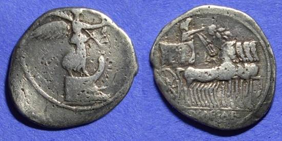 Ancient Coins - Octavian (Augustus) Denarius 30-27 BC