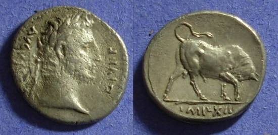 Ancient Coins - Roman Empire – Augustus 27BC-14AD Denarius