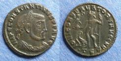 Ancient Coins - Roman Empire, Constantine (bearded) 307-337, Follis