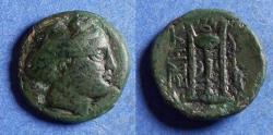 Ancient Coins - Mysia, Kyzikos Circa 150 BC, Bronze AE18