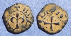 World Coins - Crusader Antioch, Bohemond IV 1201-1216, AE Pougeoise